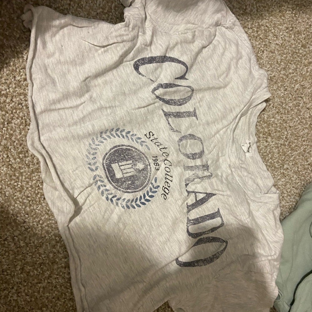 Garage Gray Short Sleeve Tee with Colorado Design